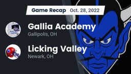 Recap: Gallia Academy vs. Licking Valley  2022