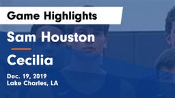 Sam Houston  vs Cecilia  Game Highlights - Dec. 19, 2019