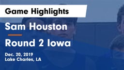 Sam Houston  vs Round 2 Iowa Game Highlights - Dec. 20, 2019