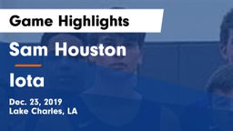 Sam Houston  vs Iota  Game Highlights - Dec. 23, 2019