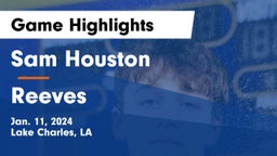 Sam Houston  vs Reeves   Game Highlights - Jan. 11, 2024