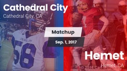 Matchup: Cathedral City High vs. Hemet  2017