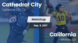 Matchup: Cathedral City High vs. California  2017