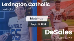 Matchup: Lexington Catholic vs. DeSales  2018