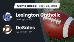 Recap: Lexington Catholic  vs. DeSales  2018