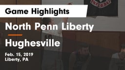 North Penn Liberty  vs Hughesville  Game Highlights - Feb. 15, 2019