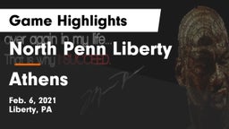 North Penn Liberty  vs Athens  Game Highlights - Feb. 6, 2021