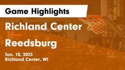Richland Center  vs Reedsburg Game Highlights - Jan. 10, 2023