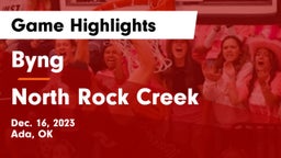Byng  vs North Rock Creek  Game Highlights - Dec. 16, 2023