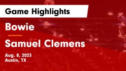 Bowie  vs Samuel Clemens  Game Highlights - Aug. 8, 2023
