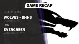 Recap: Wolves - BHHS vs. Evergreen  2016