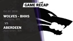 Recap: Wolves - BHHS vs. Aberdeen  2016