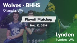 Matchup: Black Hills High vs. Lynden  2016