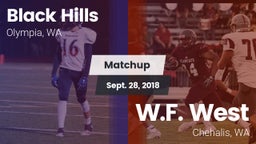 Matchup: Black Hills High vs. W.F. West  2018