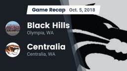 Recap: Black Hills  vs. Centralia  2018