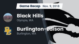 Recap: Black Hills  vs. Burlington-Edison  2018