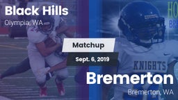 Matchup: Black Hills High vs. Bremerton  2019