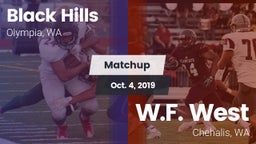 Matchup: Black Hills High vs. W.F. West  2019