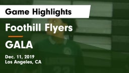 Foothill Flyers vs GALA Game Highlights - Dec. 11, 2019