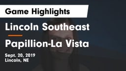 Lincoln Southeast  vs Papillion-La Vista  Game Highlights - Sept. 20, 2019