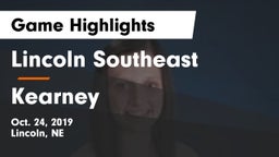 Lincoln Southeast  vs Kearney  Game Highlights - Oct. 24, 2019