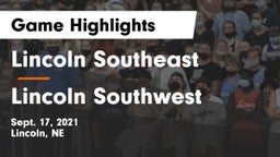 Lincoln Southeast  vs Lincoln Southwest  Game Highlights - Sept. 17, 2021