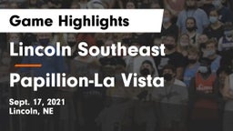Lincoln Southeast  vs Papillion-La Vista  Game Highlights - Sept. 17, 2021