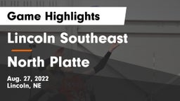Lincoln Southeast  vs North Platte  Game Highlights - Aug. 27, 2022