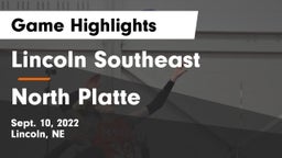 Lincoln Southeast  vs North Platte  Game Highlights - Sept. 10, 2022