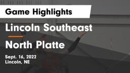 Lincoln Southeast  vs North Platte  Game Highlights - Sept. 16, 2022
