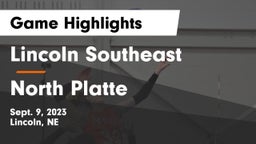Lincoln Southeast  vs North Platte  Game Highlights - Sept. 9, 2023