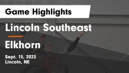Lincoln Southeast  vs Elkhorn  Game Highlights - Sept. 15, 2023