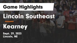 Lincoln Southeast  vs Kearney  Game Highlights - Sept. 29, 2023