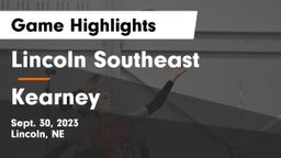 Lincoln Southeast  vs Kearney  Game Highlights - Sept. 30, 2023