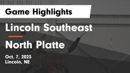 Lincoln Southeast  vs North Platte  Game Highlights - Oct. 7, 2023