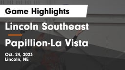 Lincoln Southeast  vs Papillion-La Vista  Game Highlights - Oct. 24, 2023