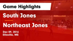 South Jones  vs Northeast Jones Game Highlights - Dec 09, 2016