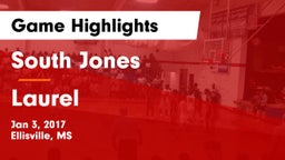South Jones  vs Laurel Game Highlights - Jan 3, 2017