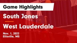 South Jones  vs West Lauderdale  Game Highlights - Nov. 1, 2022