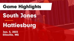 South Jones  vs Hattiesburg  Game Highlights - Jan. 5, 2023