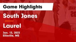 South Jones  vs Laurel  Game Highlights - Jan. 13, 2023