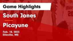 South Jones  vs Picayune  Game Highlights - Feb. 18, 2023