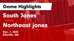 South Jones  vs Northeast jones Game Highlights - Dec. 1, 2023