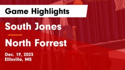 South Jones  vs North Forrest  Game Highlights - Dec. 19, 2023