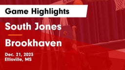 South Jones  vs Brookhaven  Game Highlights - Dec. 21, 2023