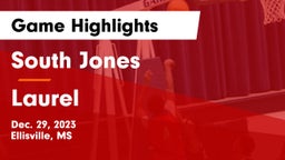South Jones  vs Laurel  Game Highlights - Dec. 29, 2023