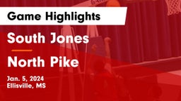 South Jones  vs North Pike  Game Highlights - Jan. 5, 2024