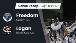 Recap: Freedom  vs. Logan  2017