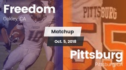 Matchup: Freedom HS vs. Pittsburg  2018