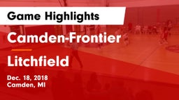 Camden-Frontier  vs Litchfield Game Highlights - Dec. 18, 2018
